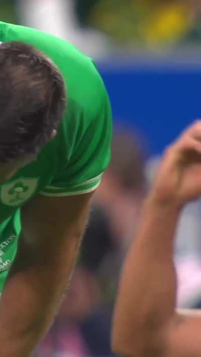 What an amazing shot from RWC crew and this, coming from an Irish fan 