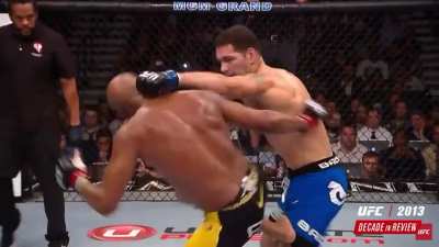 Anderson Silva get cocky only to get KO&rsquo;d and lose his belt