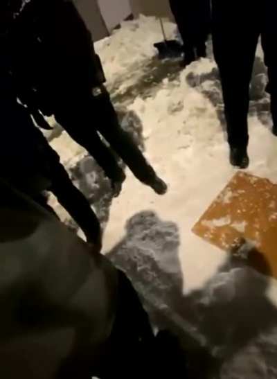 &ldquo;You want a sticker too? Well you seem a little angry and sad and usually stickers make people feel better.&rdquo; &mdash; Seattle cops offer stickers to angry anti-police protestors building snow-traps around a police garage to purposely prevent cruisers from reachi