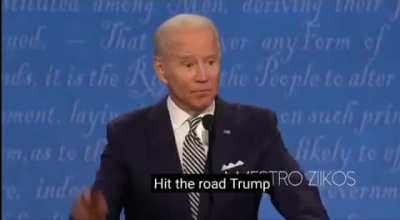 Hit the road Trump