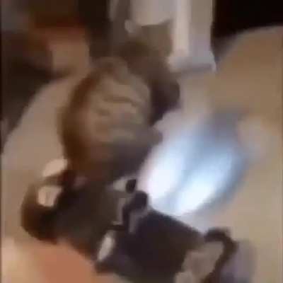 look at him go