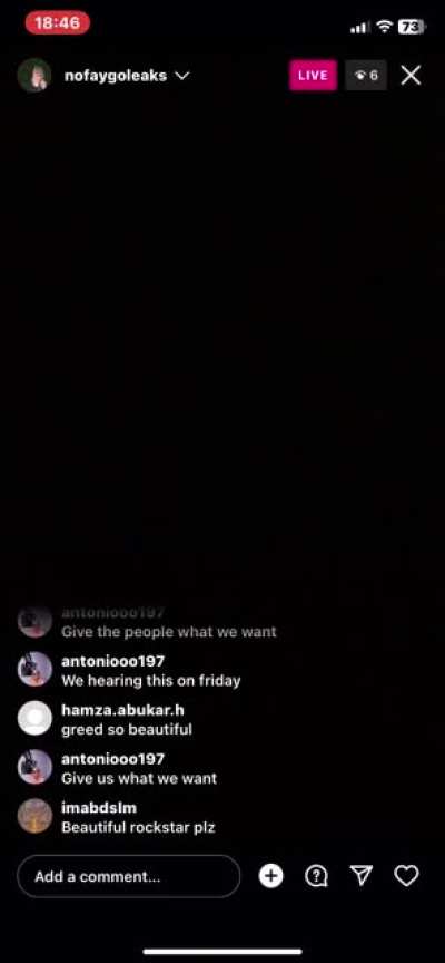 the leaker jus went live again here all the snippets with a better quality