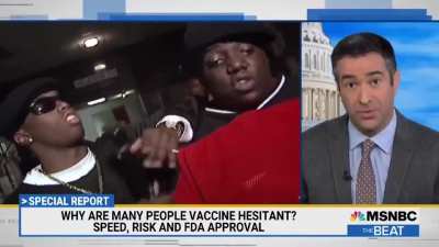 Be cool and hip like MSNBC and get the vaccine