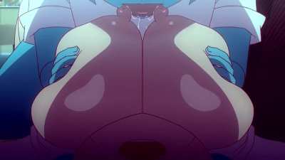 Nicole Watterson is caught fingering herself on the couch by her other version Art by: Manyakis Edited by: me