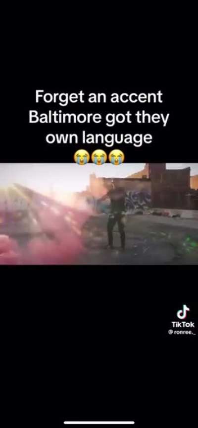 Baltimore is so odd