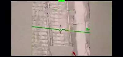 New UFO video released today at the Senate hearing showing a metallic orb flying around a war zone