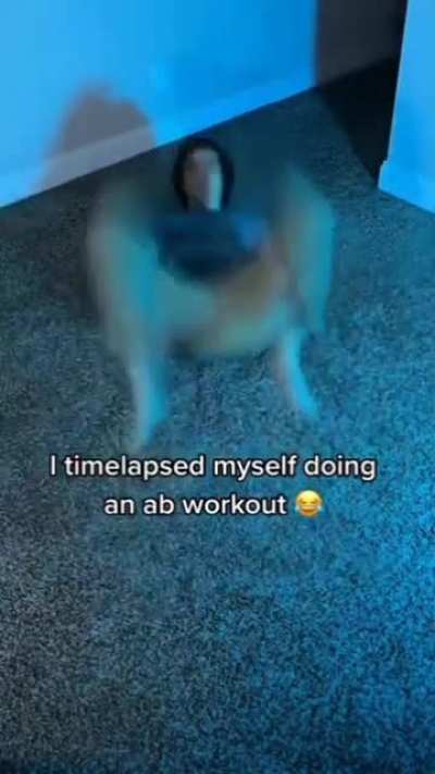 goofy ab workout