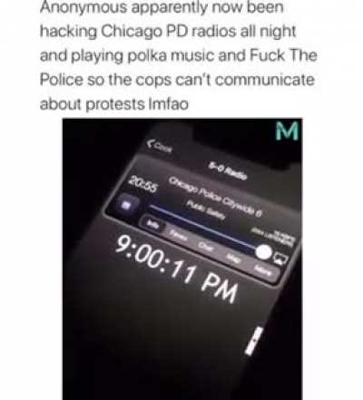 So anonymous said they’d be leaking the crimes that the police have commit too