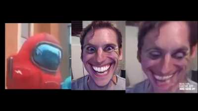 I deepfaked among drip dance with jermas face and... (that watermark is sus)
