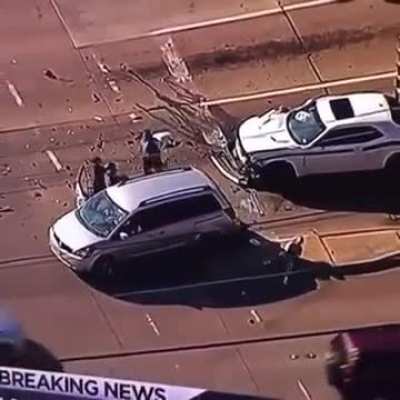 High-Speed chase gets ended by angry mom