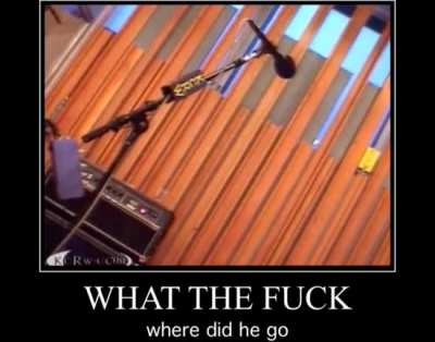 WHERE. WHERE DID HE GO.