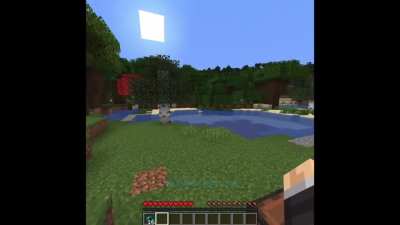 Minecraft rickroll