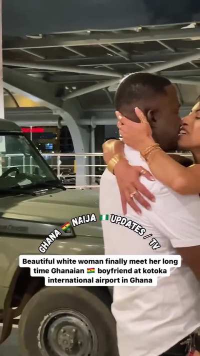 Happily reunited