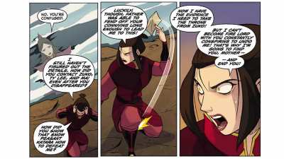 Azula Argues With Herself - The Gaang Catches Up