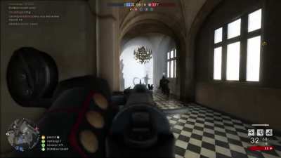 Sometimes this game can be brutal. This guy was sent flying