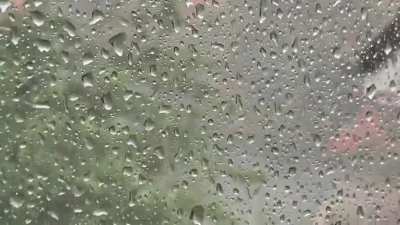 Hailstorm from last month. Living under the roof really has its perks.