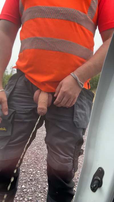 You wanna watch Daddy piss boy, why don&rsquo;t you hold it for me [34]