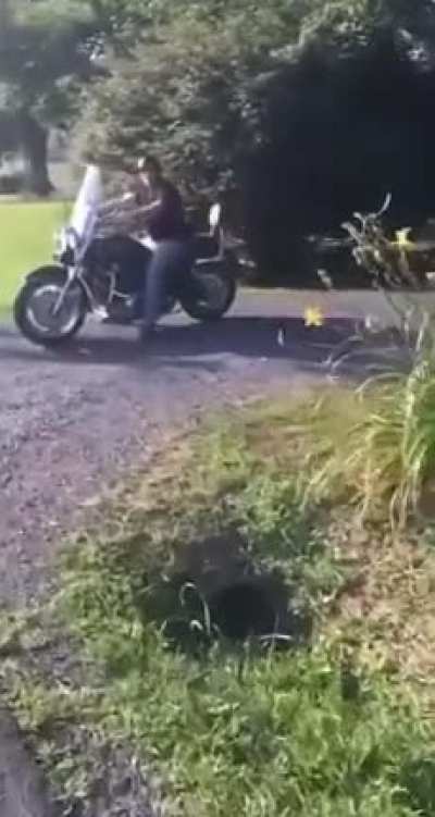 he can&rsquo;t peddle fast enough
