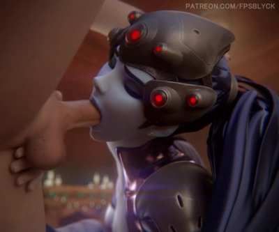 Widowmaker’s facefuck (fpsblyck)