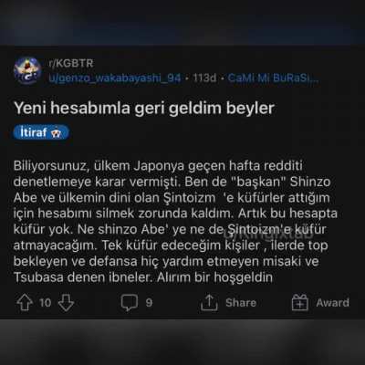 Followladığım nadir insanlardandı. Daha iyi bir video yapabilseydim keşke.