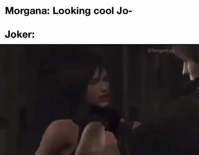 Looking cool joker