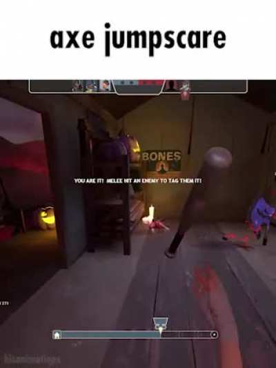 axe jumpscare