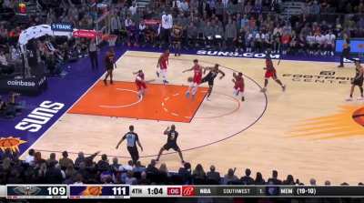 [Highlight] Chris Paul splashes the dagger 3 to put the Suns up 5. Suns came back from a 21 point deficit
