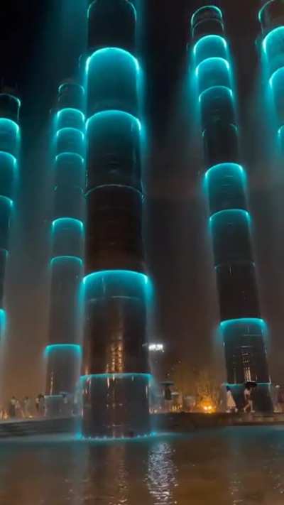 Fountains in Chengdu, China