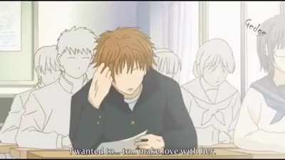 Anime using English
