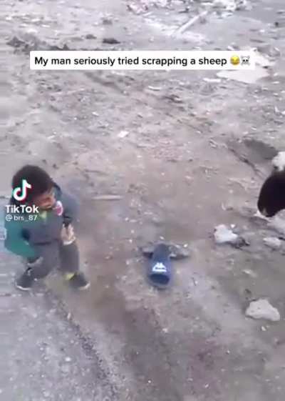 Man seiously tried that