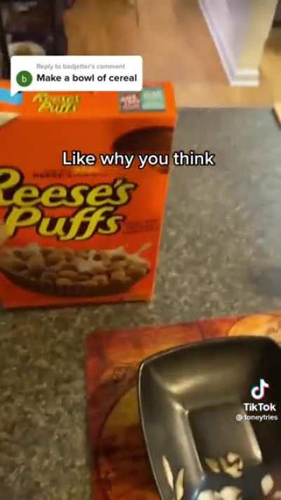 Just a small bowl