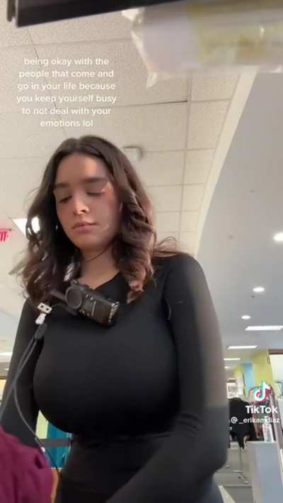 Tiny waist big tits