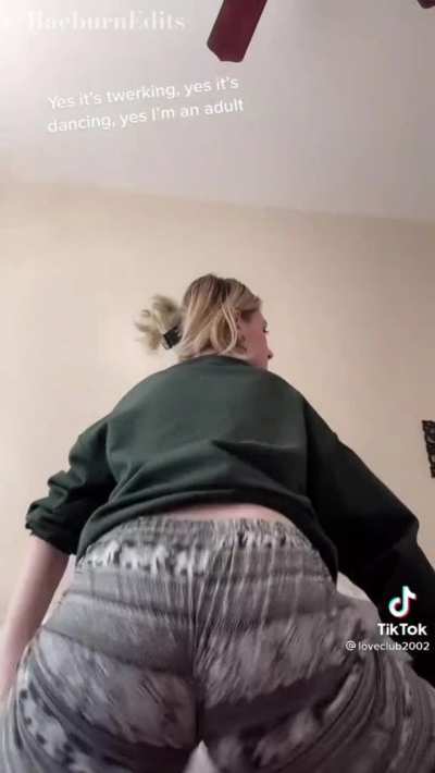EtherealLoveBug twerking in flarepants