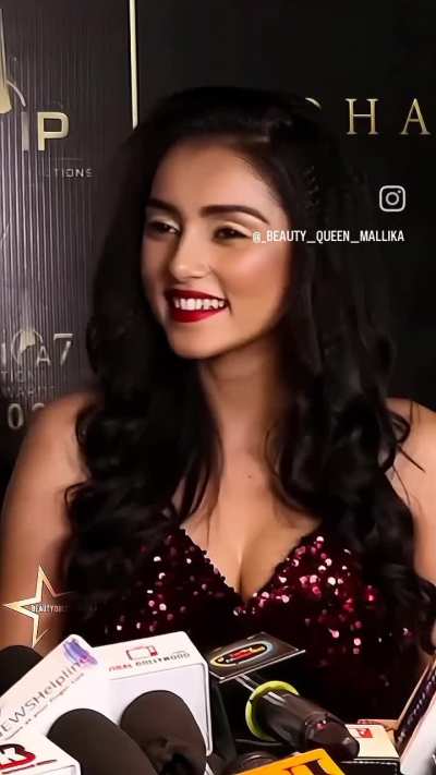 Mallika's cleavage