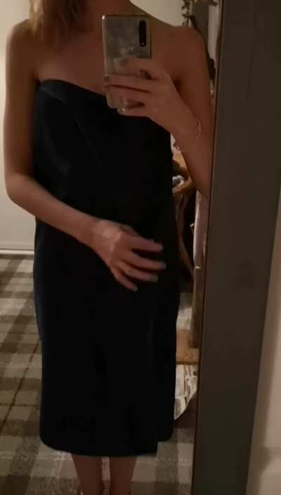 How do you like my towel drop !