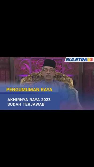 Penguhuman raya dah sampai 