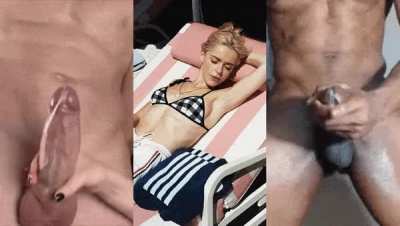 Kiernan Shipka wanted some sunscreen 💦