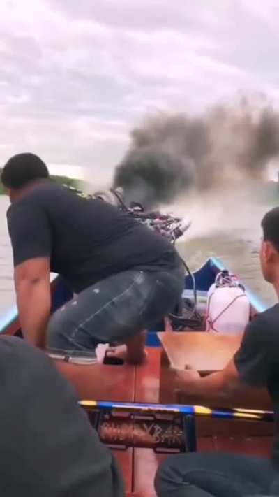 This guy must have use some jet engine or APU