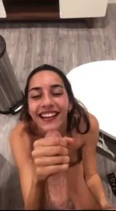 The Load Brings A Smile To Her Face