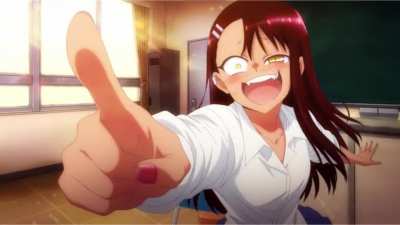 POV: You are being teased by a rainbow bulli girl [Nagatoro]