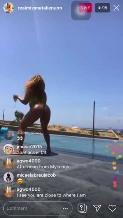 Natalie nunn twerking that ass 🍑🍑🍑🍑🤫<wbr>🤫🤫🔥8=<wbr>==D🤣