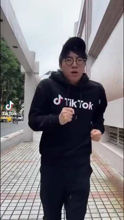 Bro was just taking a jog