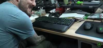Hand made desk