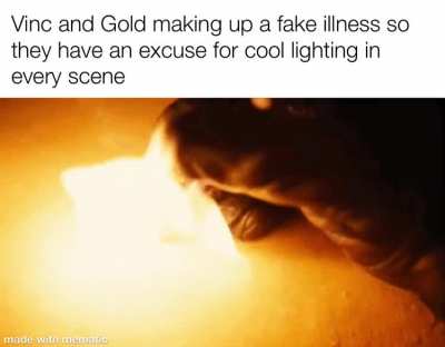Erm guys he&rsquo;s allergic to well lit rooms