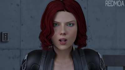 Black widow (Redmoa) [Marvel]