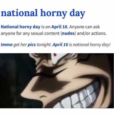 EL HORNY DAY