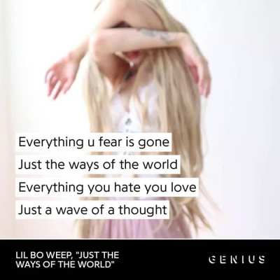 just the ways of the world