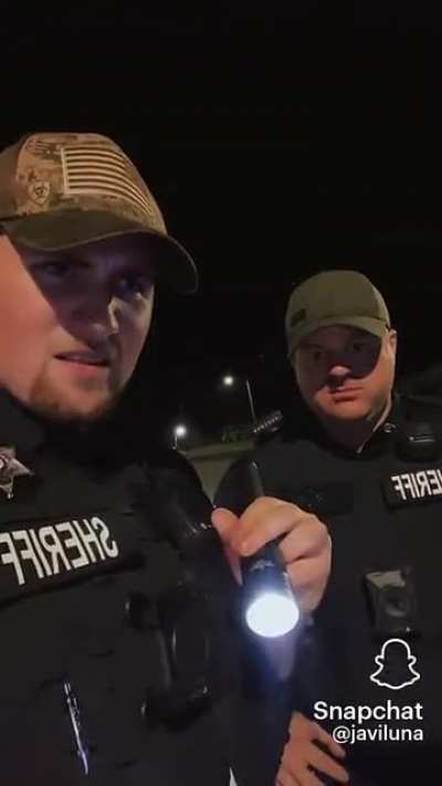 Sir we&rsquo;re arresting you