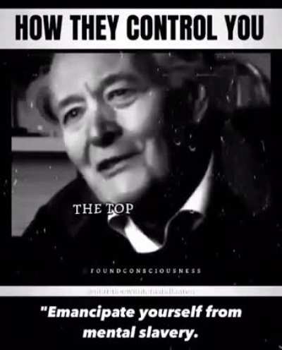 All it took was for &ldquo;the poors&rdquo; to educate themselves &amp;amp; their little game is over.