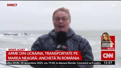 Procurorii constănțeni investighează un transport ucrainean de arme prin apele teritoriale rom&acirc;nești ale Mării Negre